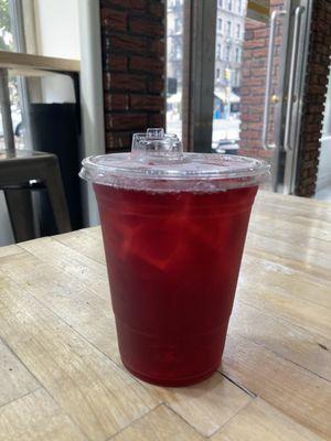 Iced Organic Hibiscus Teahibiscus