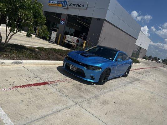 Nyle Maxwell Service Lane: B5 Blue Daytona Scat IG @Bravo5_Daytona