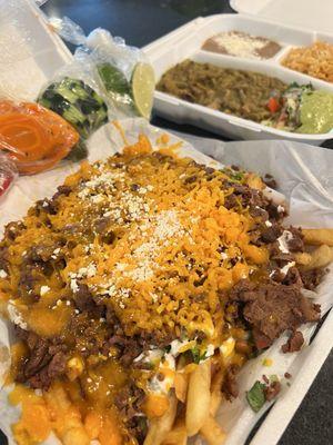 Carnes asada fries