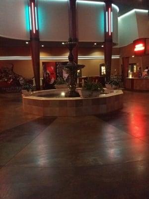 Fountain in the lobby