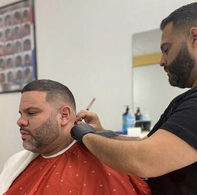 Haircut and beard combo ! Legends style