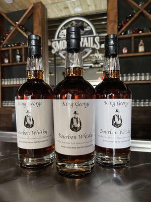 A tribute to Pete's Grandpa, our King George Bourbon Whisky