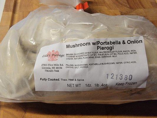 Another Mushroom Pierogie variety. DELECTABLE