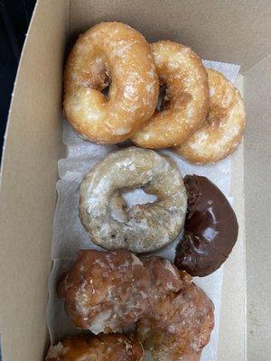 Assortment donuts and pastry