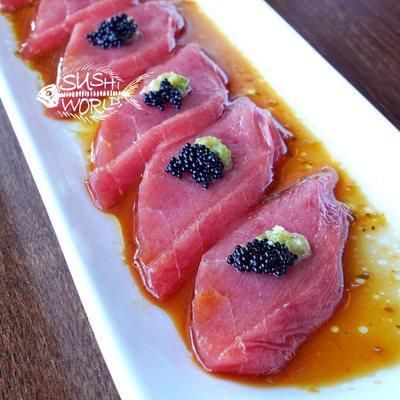 Bluefin Tuna Sashimi special with Tobiko