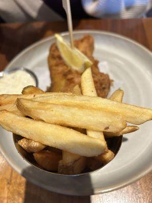 Fries with the Fish & Chips