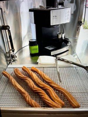 Our Famous Homemade Churros..Waiting for you.!!!