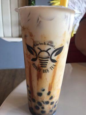 Tiger Sugar Boba Milk Tea w/ Pudding