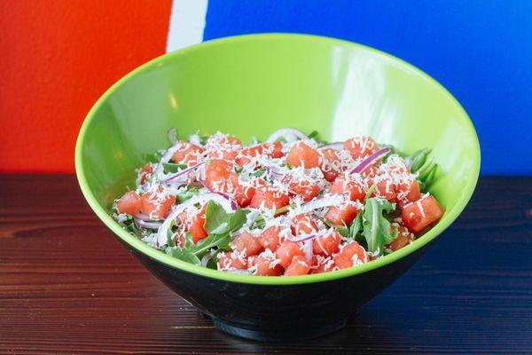 Watermelon and Arugula Salad