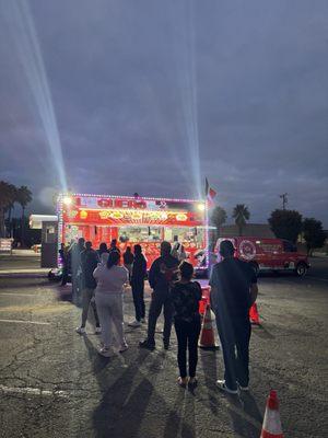 Our taco trailer that Superior Catering Trucks fixed.