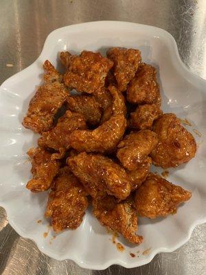 Angkor boneless spicy nuggets! Just ask for them.