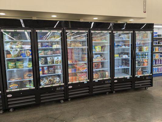 Frozen Foods Section