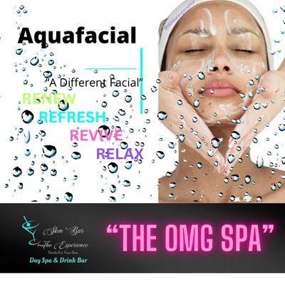 Aquafacial aka Hydrofacial offered at Skin Bar ~ The Experience Day Spa