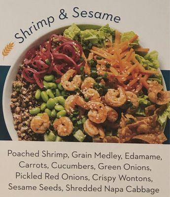 Shrimp & Sesame Bowl - Very Good