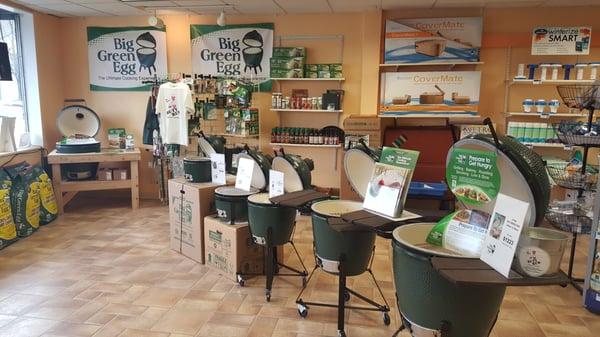 Full Line of Big Green Egg BBQ Smokers