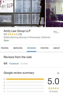 What are clients saying about us? Check out our 5 star review on Google!