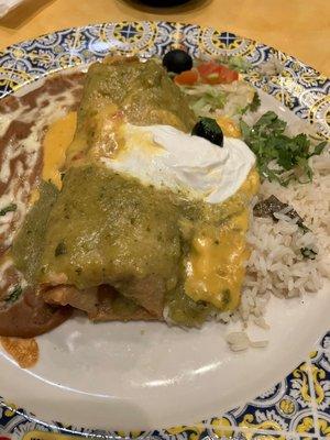 Carnitas Chimichanga