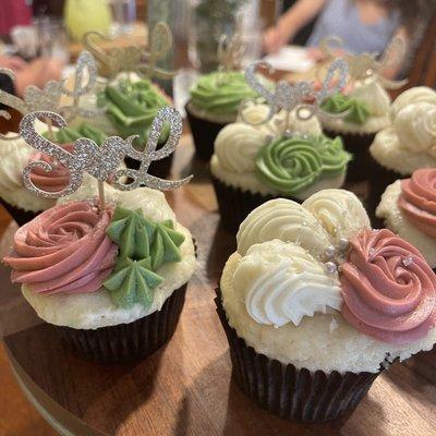 Wedding cupcakes