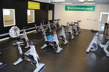 Additional Group Exercise Studio for Cycling, Tae Kwon Do, Soul Line Dancing and more!