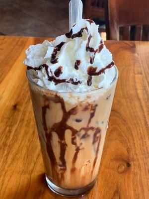 iced mocha latte