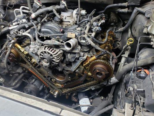 2006 Ford F150 5.4L timing chain replacement