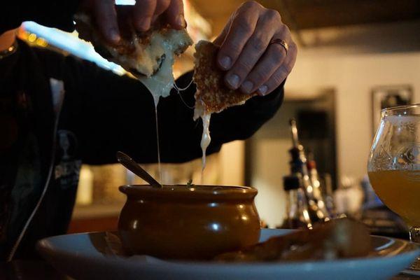 Grilled Cheese & Tomato Bisque