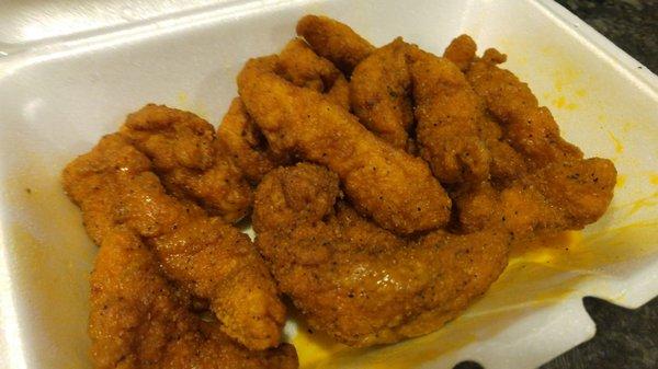 Medium order of buffalo fingers - $12.00