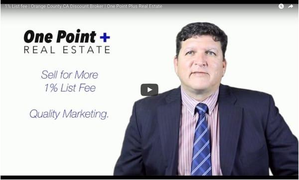 Watch our Video at OnePointPlusRealEstate.com