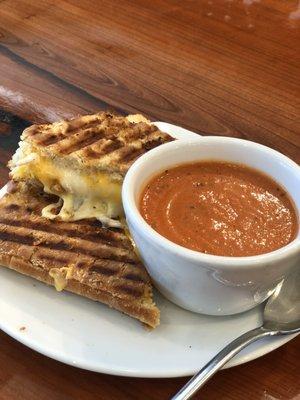 Grilled Cheese and Tomato Soup