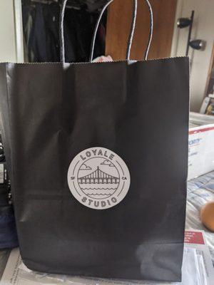 Shopping bag, shelter in place