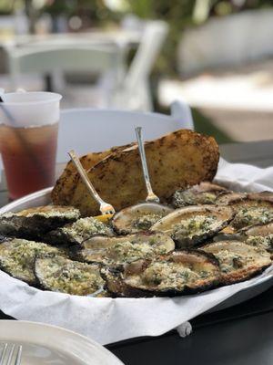 These charbroiled oysters are AMAZING!