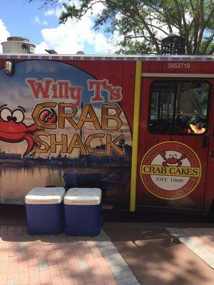 The crab truck!! Willy T's