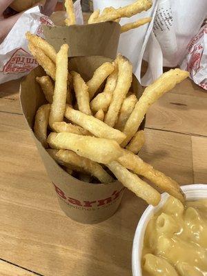 Delicious crispy fries