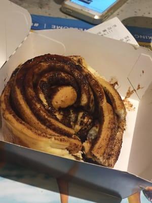 Cinnamon roll $4.50