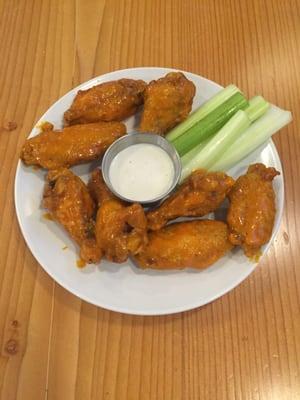 Organic, free-range wings