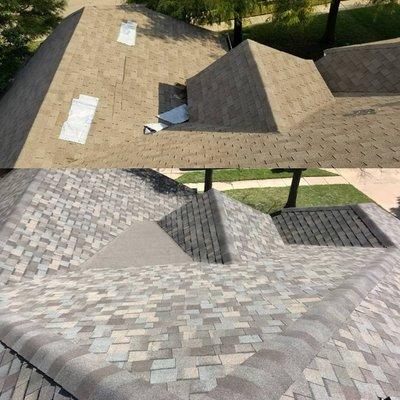 Roof Installation per Insurance Claim in Prosper, TX.