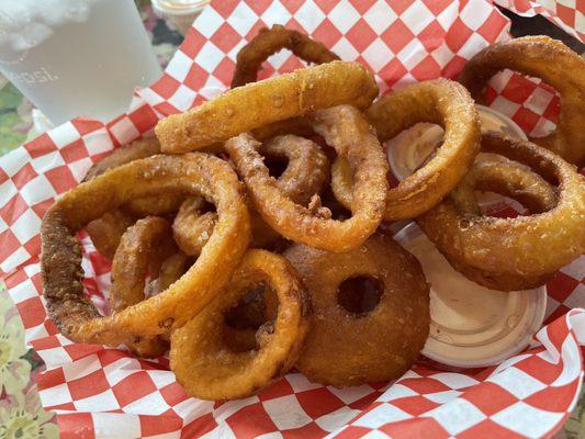 Large onion rings