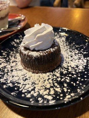 Chocolate soufflé