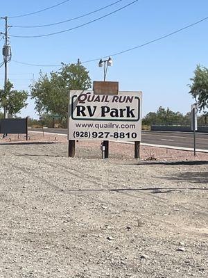 Welcome sign on the highway.