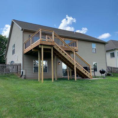 Beautiful Deck Replacement in Columbia, MO - comoexteriors.com/deck