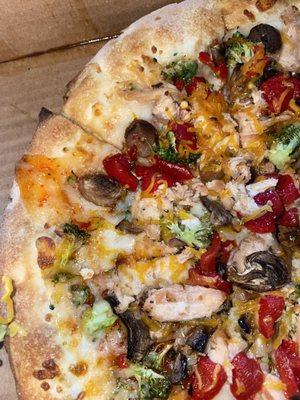 Thai Chicken Pizza