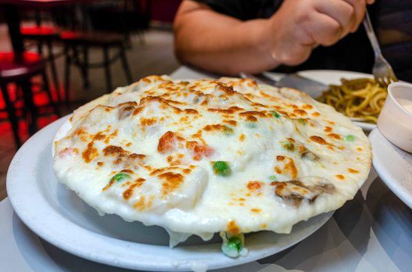 baked seafood rice