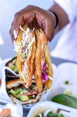 Shrimp tacos