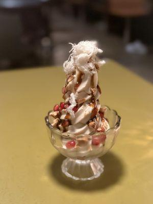 Tahini soft serve