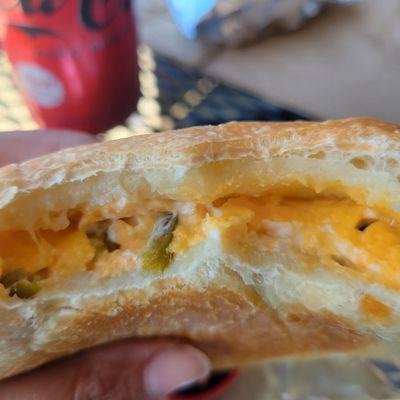 Inside of Jalapeno Popper