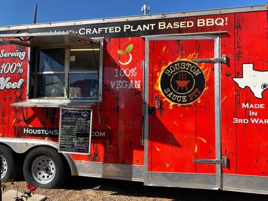 The Houston Sauce Food truck.