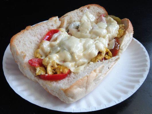 Pepper and Egg Sub