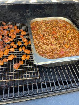 Barbecue baked beans