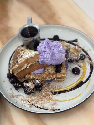 5.13.23 Ube french toast