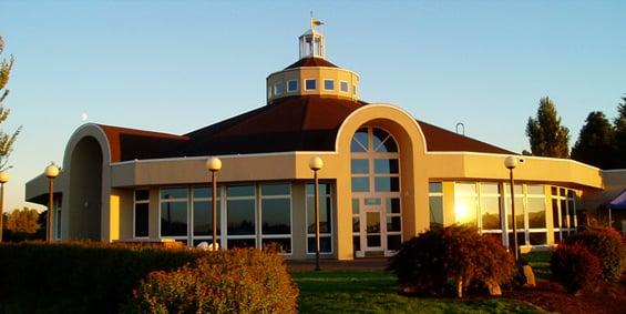 Columbia River Yacht Club located on the shore of the mighty Columbia River in Portland, Oregon